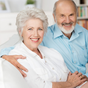 Smiling Older Couple